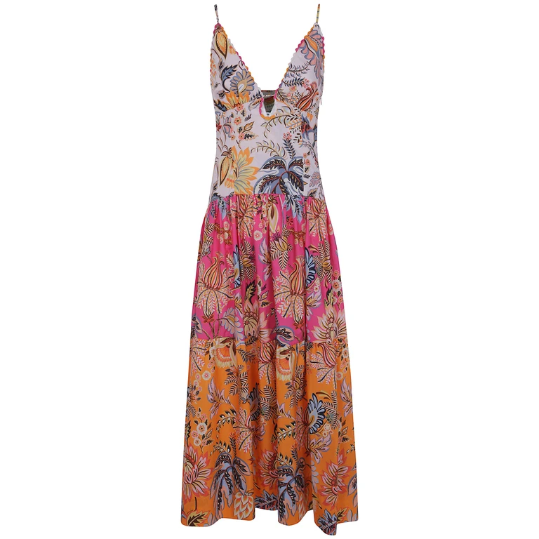 Dress Floral Pattern "Ligia Floral"