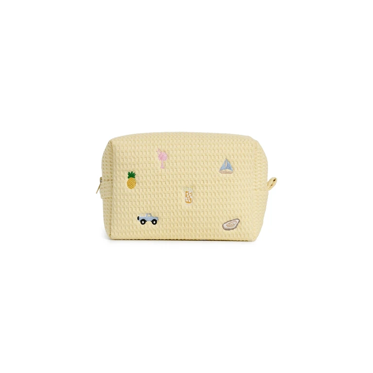 Abbode Charleston Icons Pouch Yellow One Size