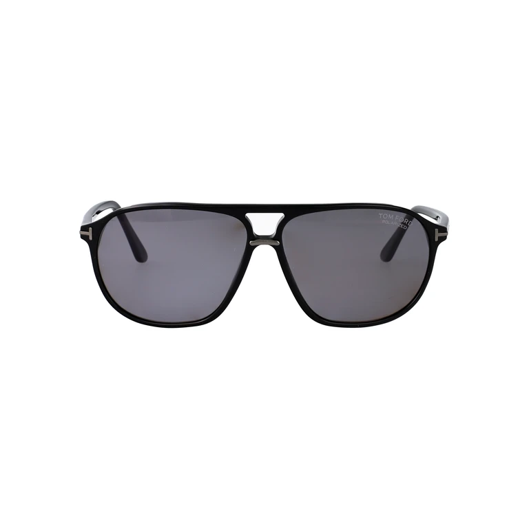 Tom Ford Ft1026-N 01d Nero Lucido / Fumo Polar Acetate Sunglasses - Men