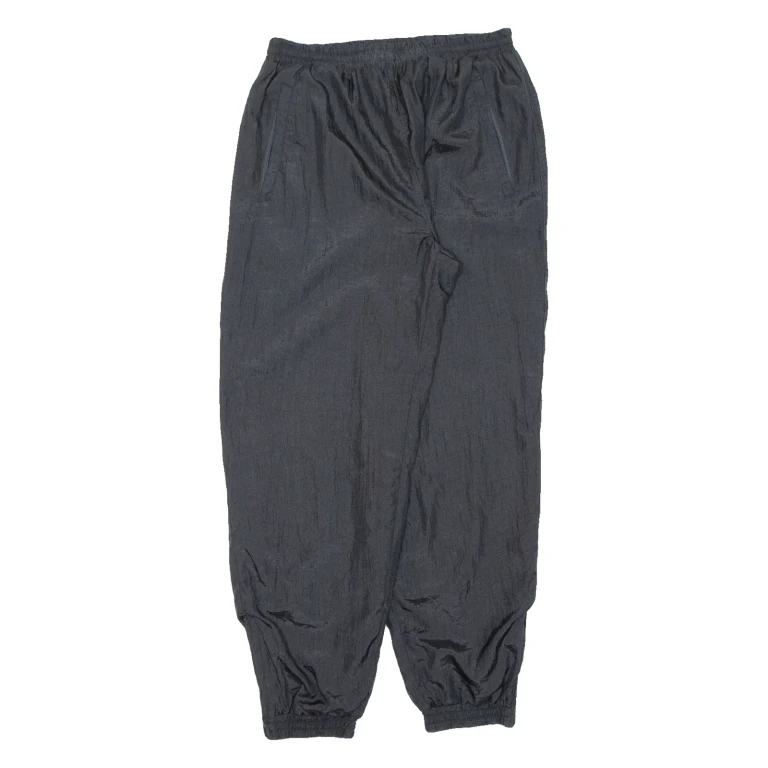 Mens Track Pants Black Tapered S W29 L29