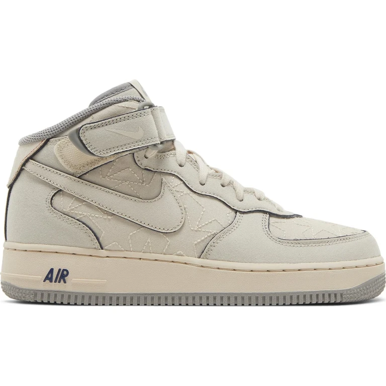 Nike Men's Air Force 1 Mid '07 'Tear Away Pearl White' Sneakers