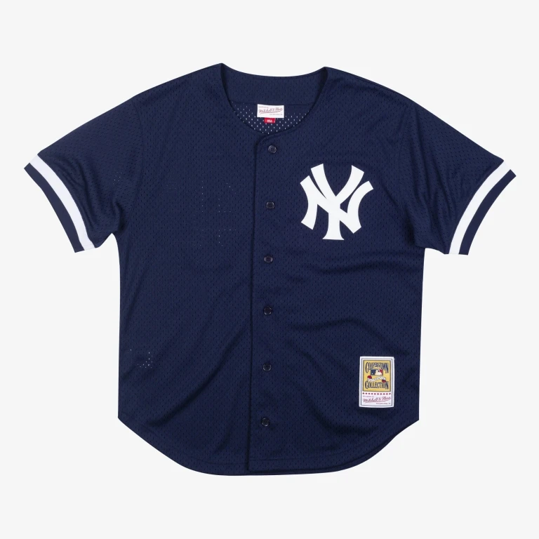 Men's MLB Authentic Bp Jersey - Yankees 1997 Reggie Jackson