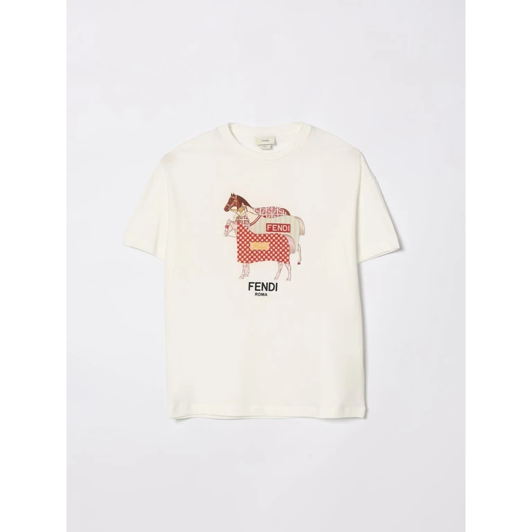 T-Shirt Kids color White (JMI4987AJF0TU9)
