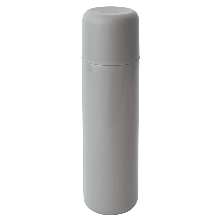 Leo 16.9oz 18/10 Stainless Steel Thermal Flask, Gray