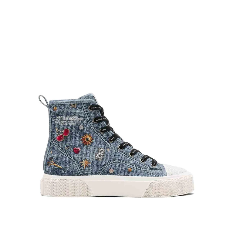 Marc Jacobs Baskets - Bleu (2R5FSN001F06454)
