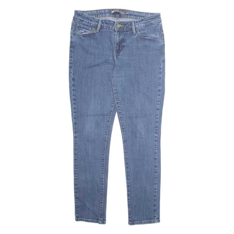LEVI'S Womens Jeans Blue Regular Skinny W29 L27