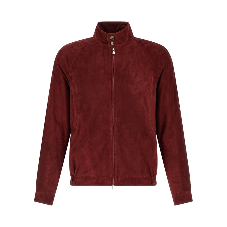Brunello Cucinelli Multicolor Lamb Leather Jacket Clothing - Men