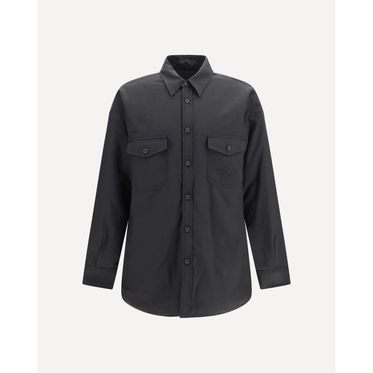 MM6 Wool-blend Shirt Male 50