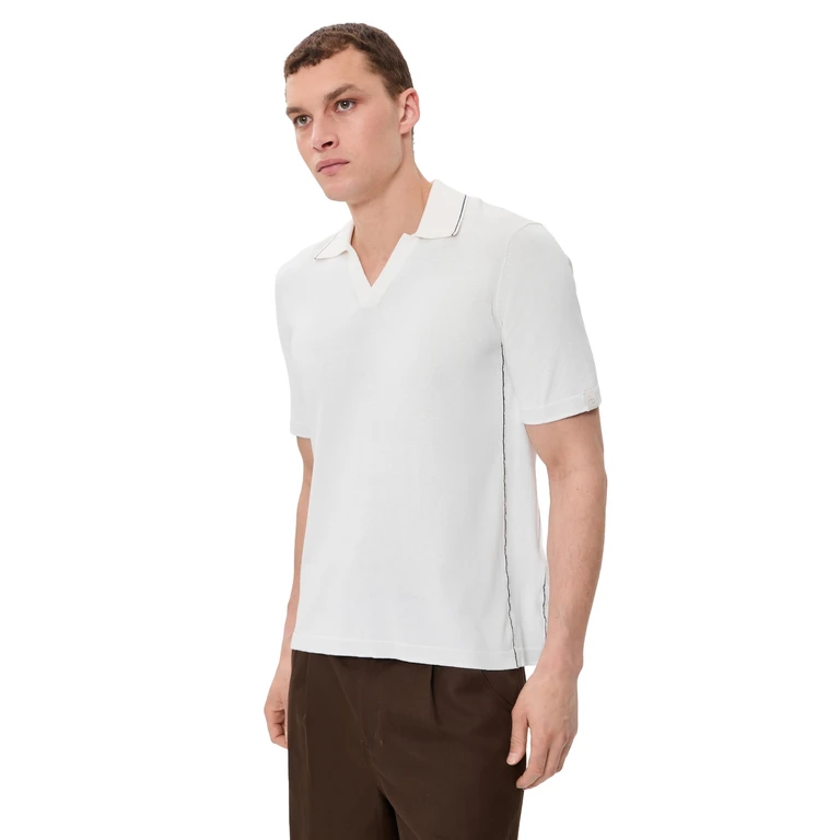 rag & bone Conrad Silk Blend Johnny Polo Chalk M