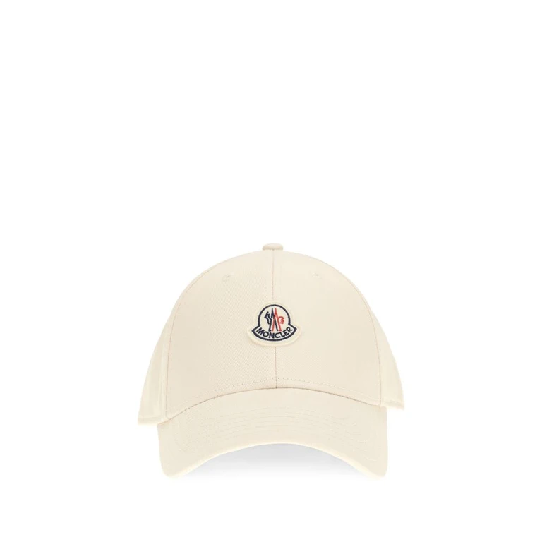 Beige katoenen pet