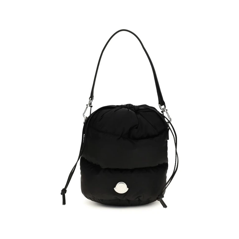 Moncler Black Polyamide Backet Bag - Women
