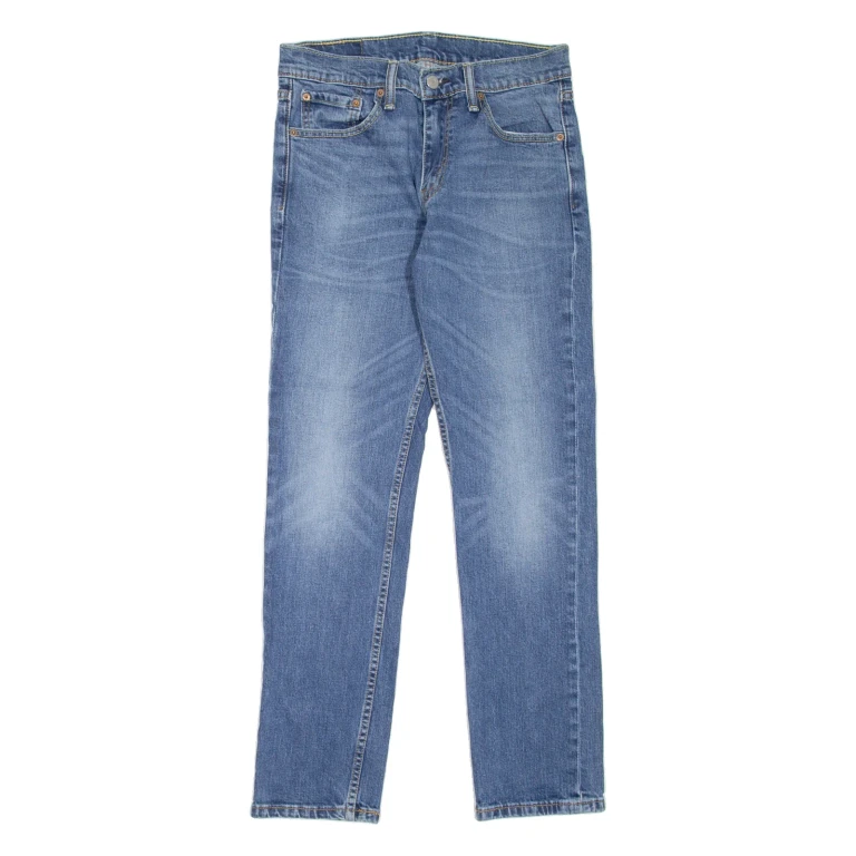 LEVI'S 511 Jeans Mens Blue Slim Straight Stone Wash W30 L30