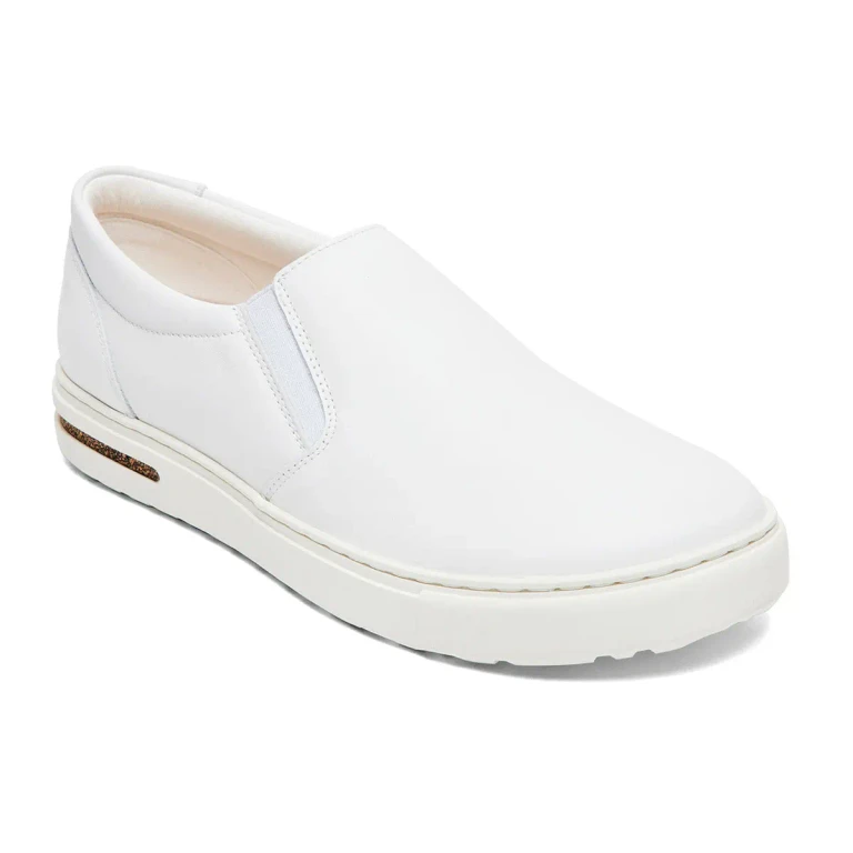 Oswego Leather White Shoes
