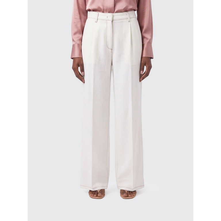 Jeans Woman color White (2P1743D9A0CB20)