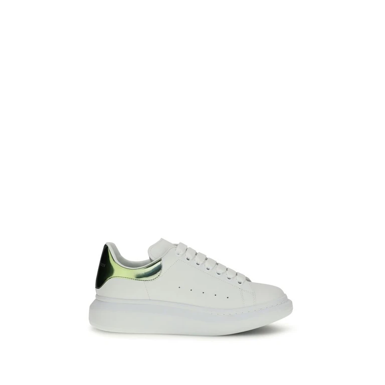 Alexander McQueen White Calf Leather Bos Taurus Platform Sneakers - Men