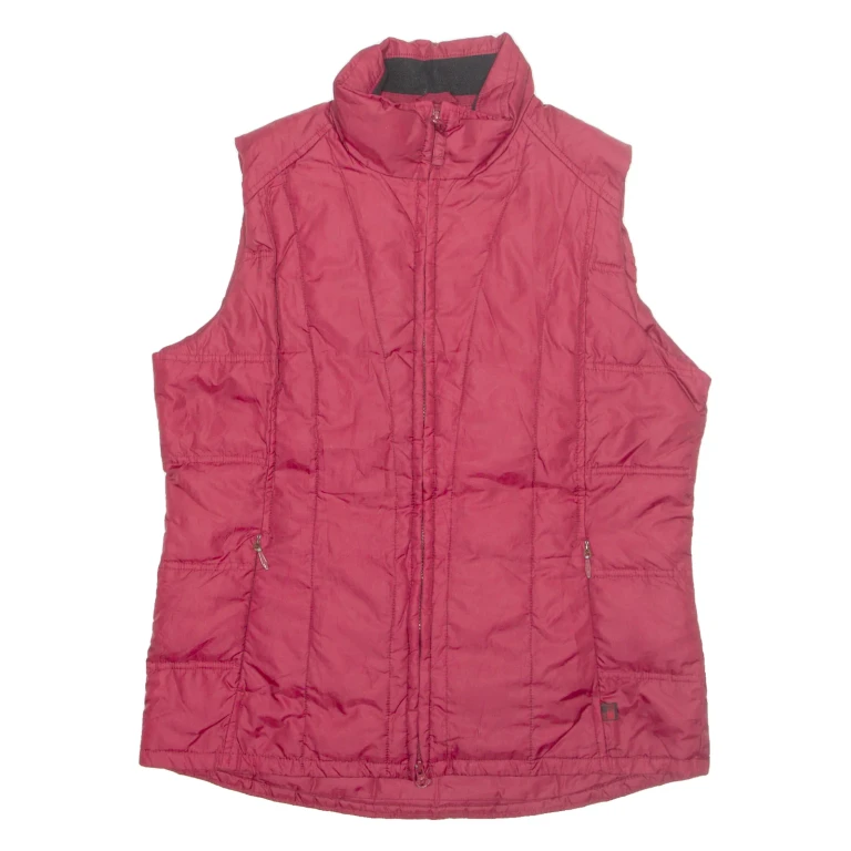 WOOLRICH Womens Quilted Gilet Red M