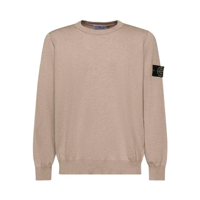 Stone Island Pull Col Rond - Beige Foncé (L1S155100053S00B2V0M9A)