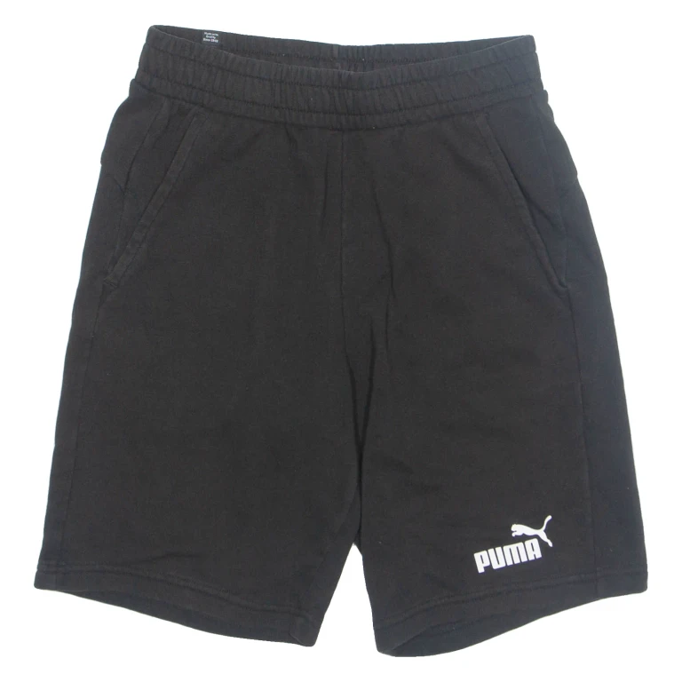 PUMA Mens Sports Shorts Black S W26