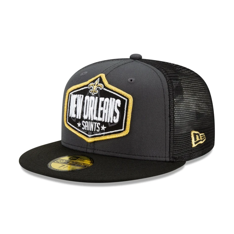 Men's NFL 2021 Draft 59Fifty Fitted Saints