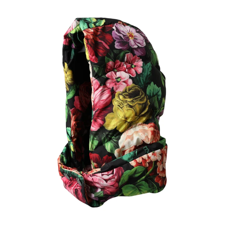 Hat Multicolor Floral Whole Head Wrap Polyester - Women