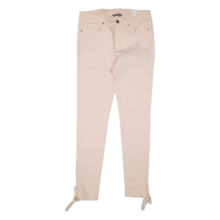 TOMMY HILFIGER Womens Jeans Pink Regular Skinny W28 L28