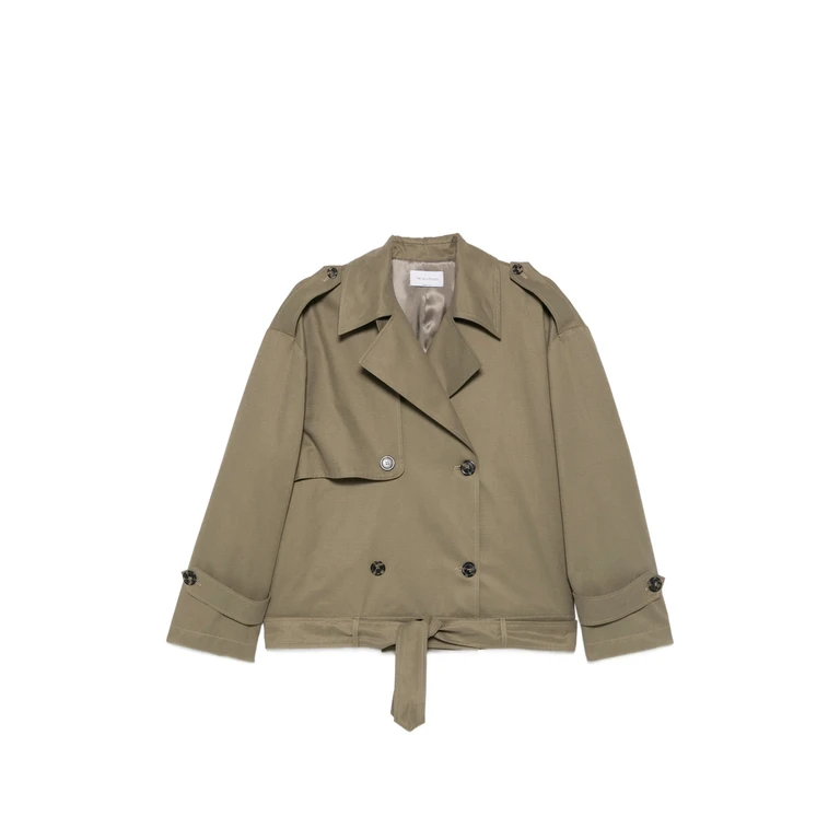 Double-breasted Belted Jacket