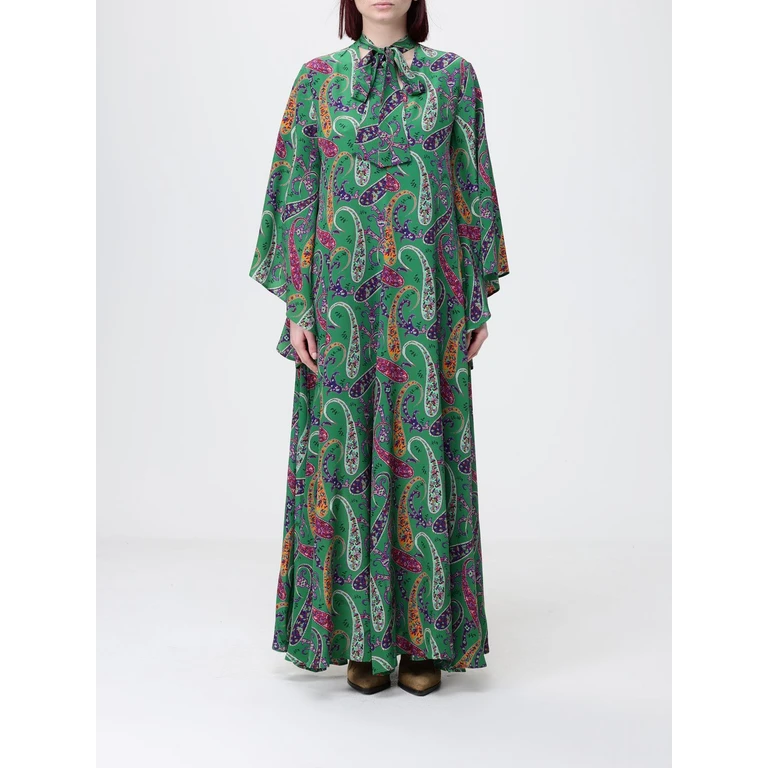 Dress Woman color Green (WRHA0524AKG14X0884)