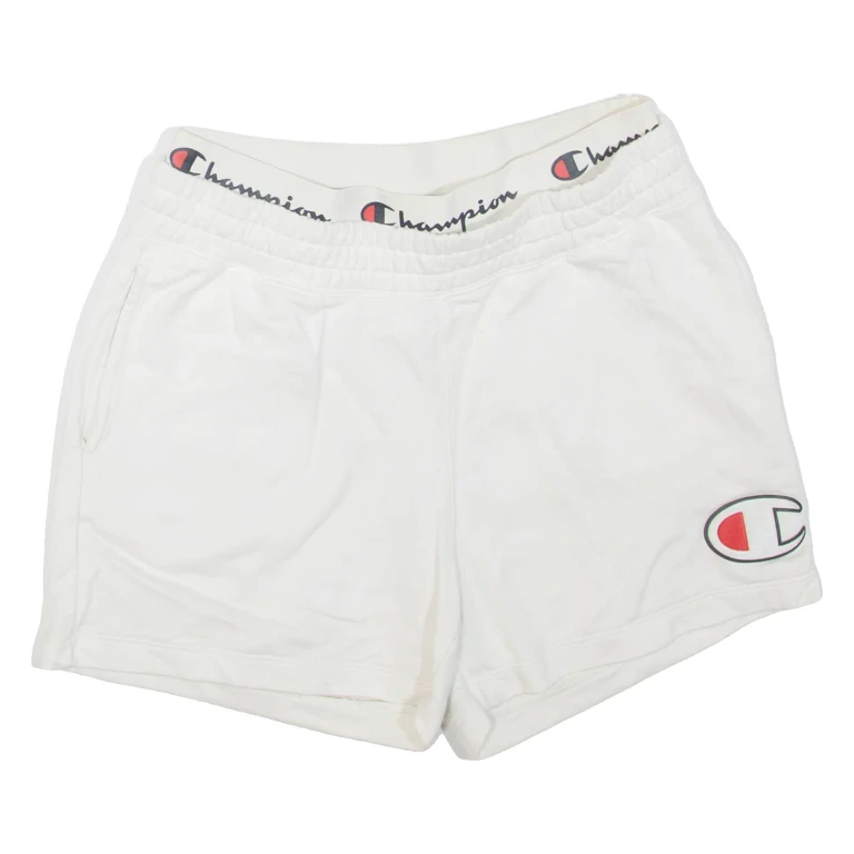 CHAMPION Mens Casual Shorts White M W26