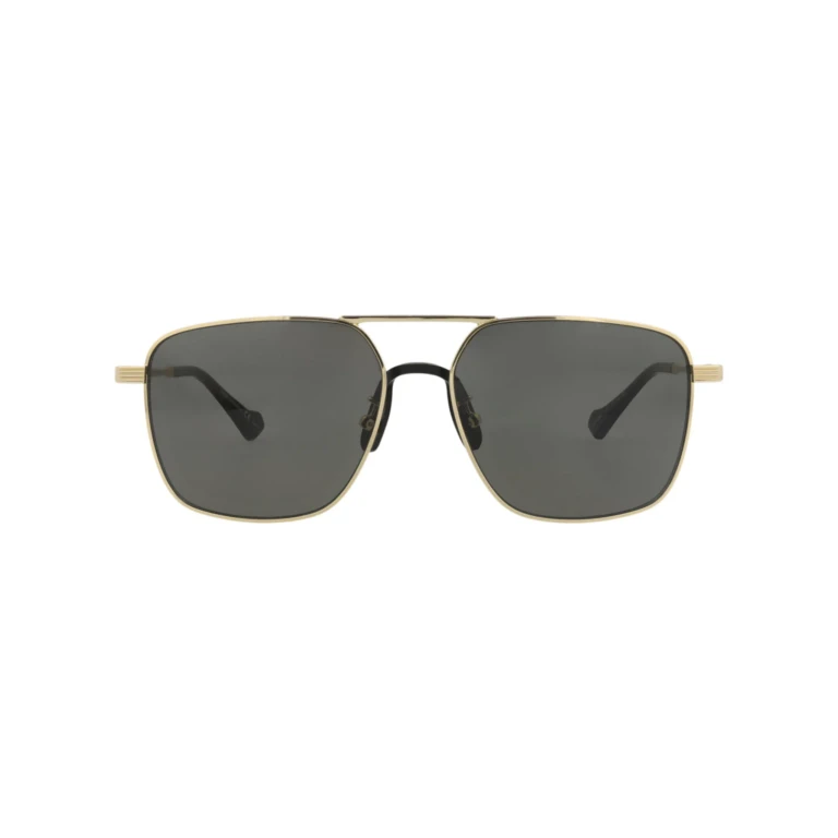 Aviator-Style Metal Sunglasses