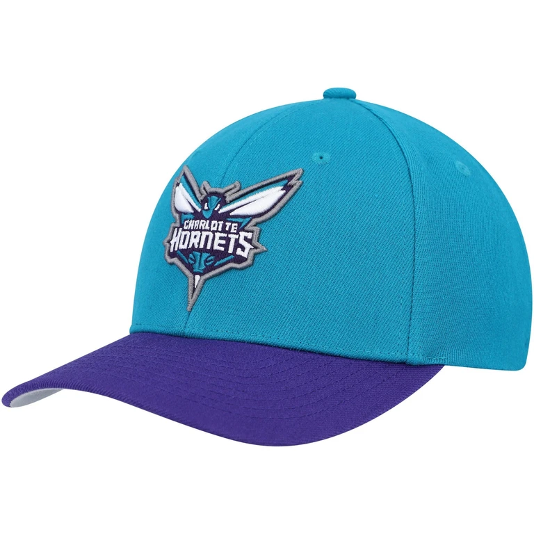 Men's NBA Team 2 Tone 2.0 Stretch Snapback NBA Hornets Snapback Caps