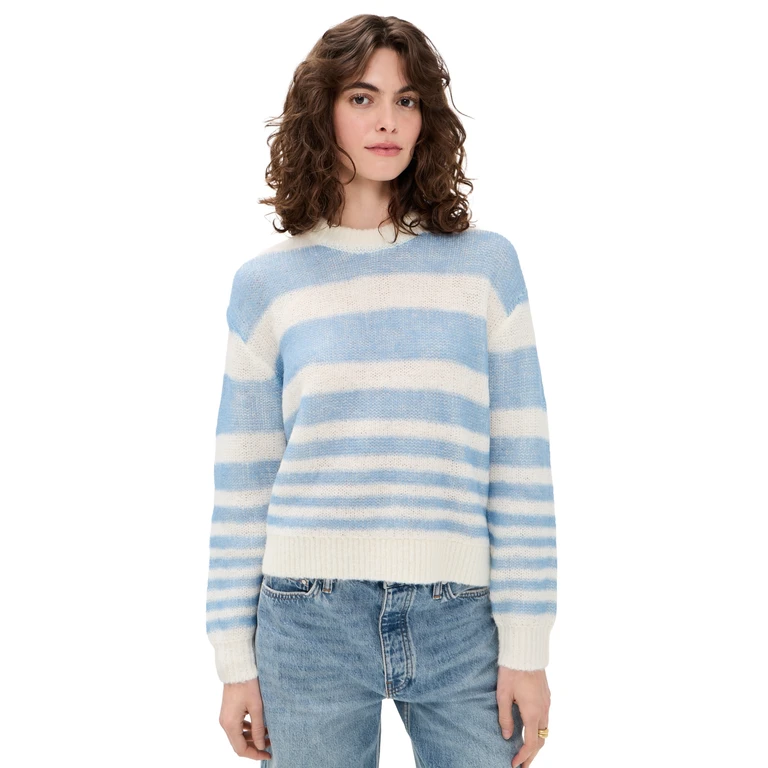 Pistola Moa Sweater Blue Gradient Stripe L