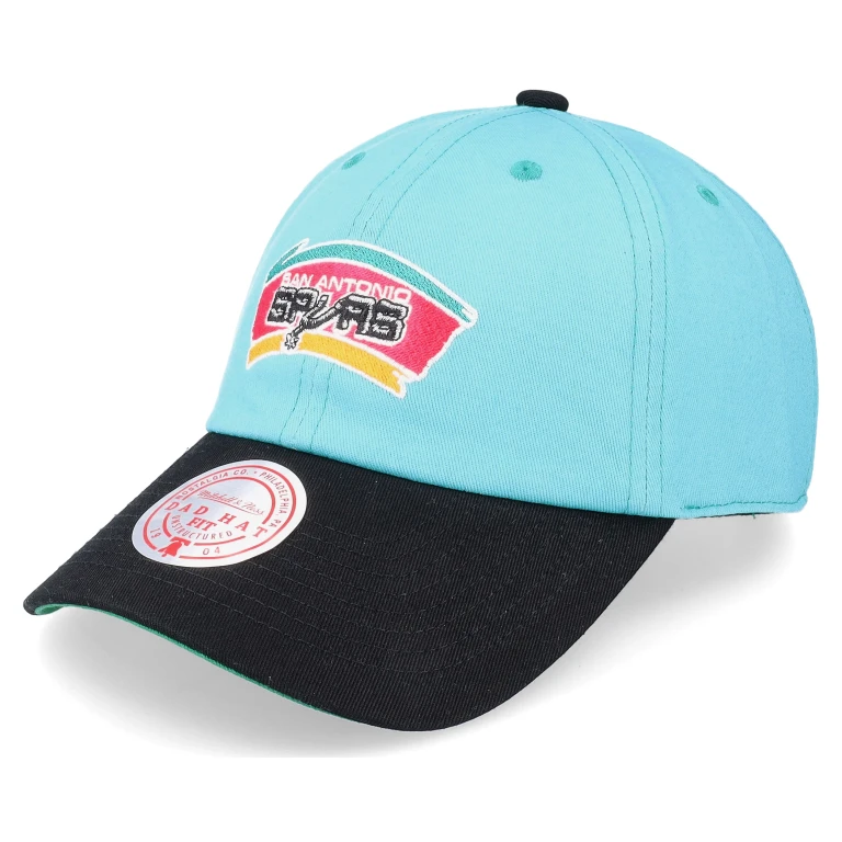 Men's NBA Team 2 Tone 2.0 Dad Strapback Hwc Spurs Hats