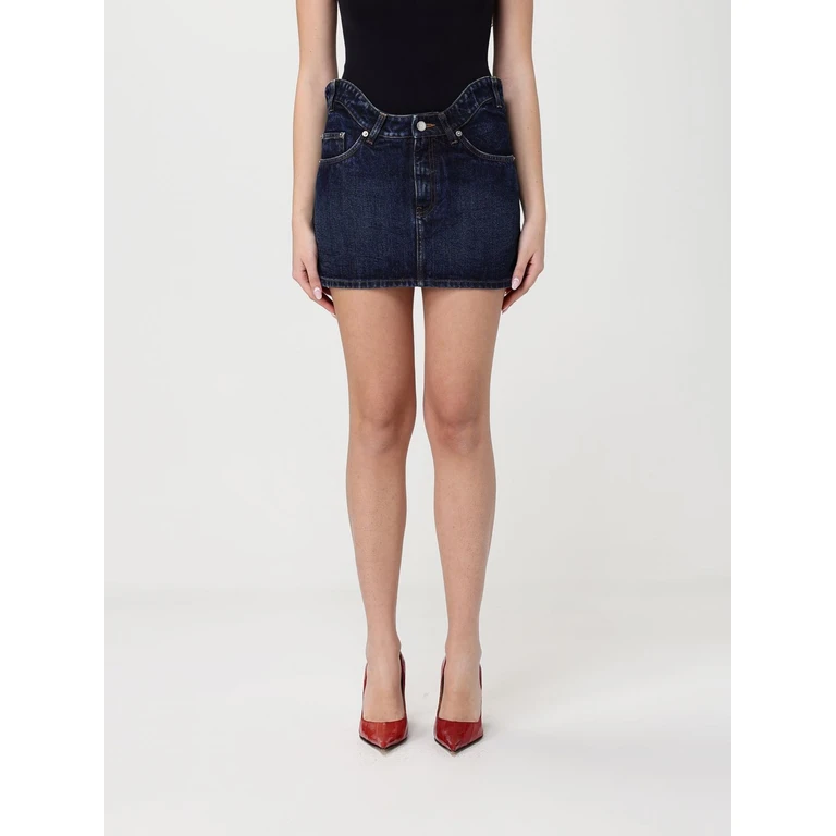 Skirt Woman color Blue (2602WSK049D03055)