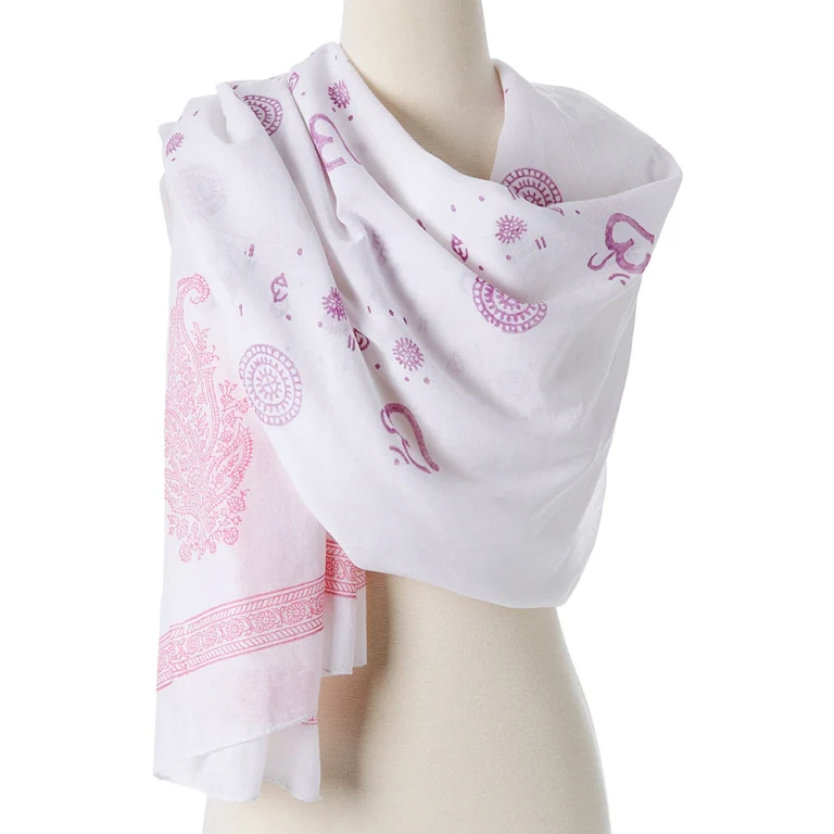OMSutra Shanti Paisley Shawl