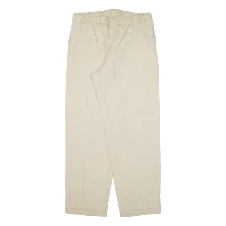 MAUI-WOWIE Womens Trousers Beige Loose Straight W32 L29