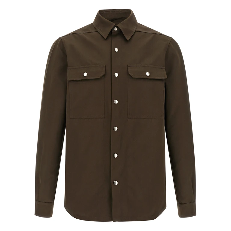 Rick Owens Brown Polyester Blouse - Men