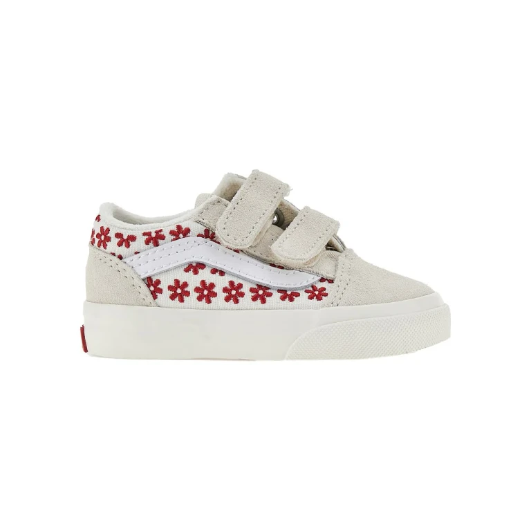 VANS Embroidered canvas Old Skool sneakers Kids 20