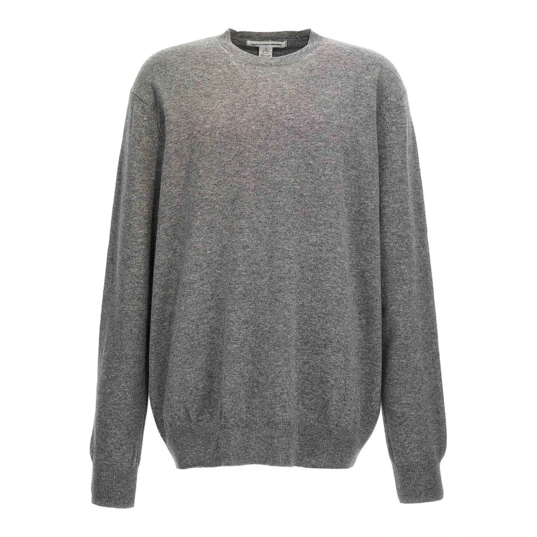 Comme Des Garcons Pull Col Rond - Gris (FNN009W243)