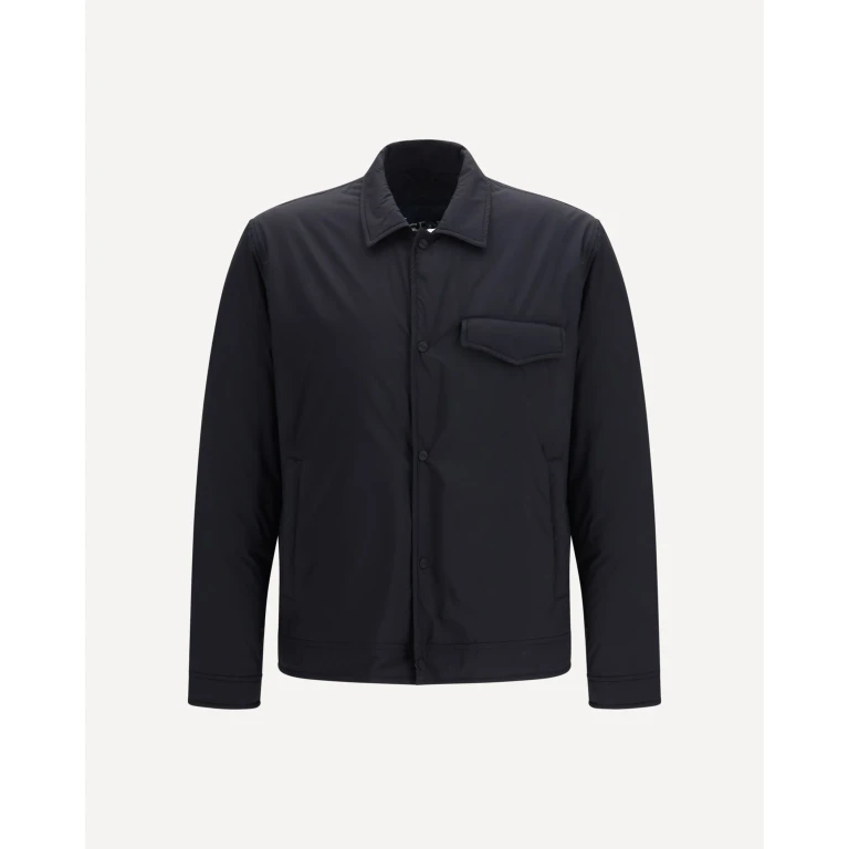 HERNO Recycled nylon microfiber Shacket Male 48