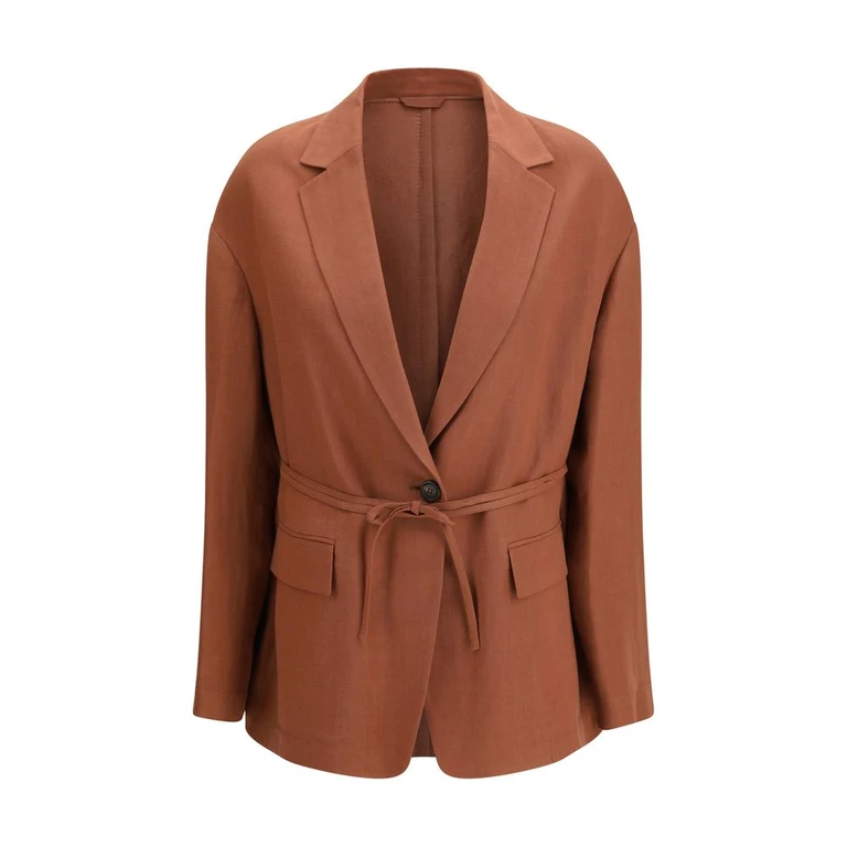 Brunello Cucinelli Multicolor Viscose Blazer Clothing - Women