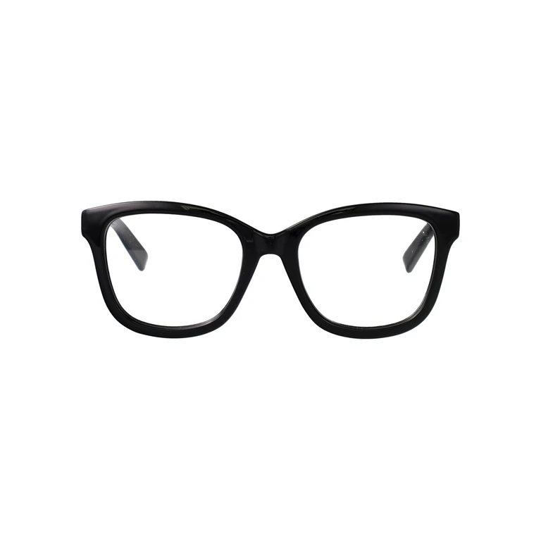 Gucci Gg2104o 001 Black-black-transparent Injected Optical - Women