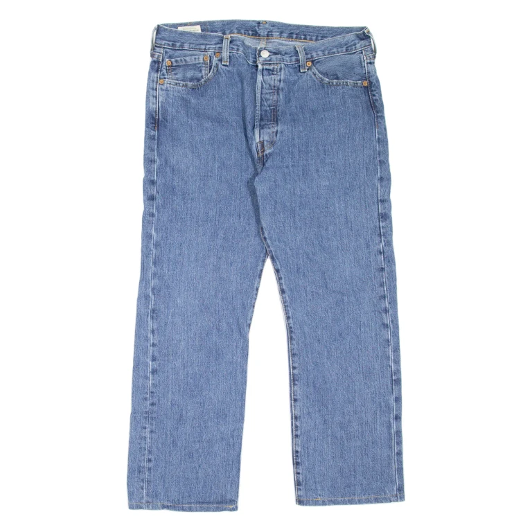 LEVI'S 501 BIG E Jeans Mens Blue Regular Straight W36 L26