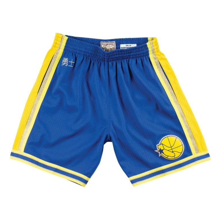 Men's NBA Cny Swingman Shorts Gs Warriors 95-96