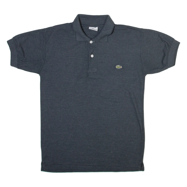 LACOSTE Mens Polo Shirt Grey M