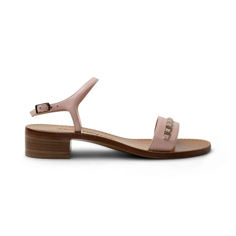 Ferragamo Womens Beige Slides Sandals