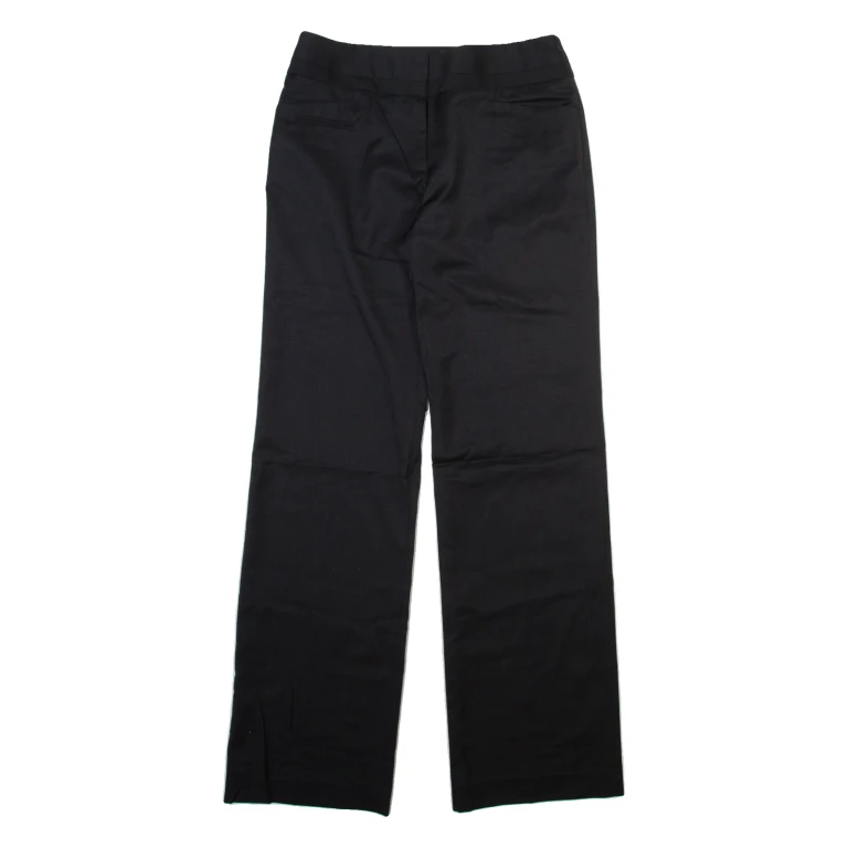 TED BAKER Womens Trousers Black Regular Straight Wool W30 L33