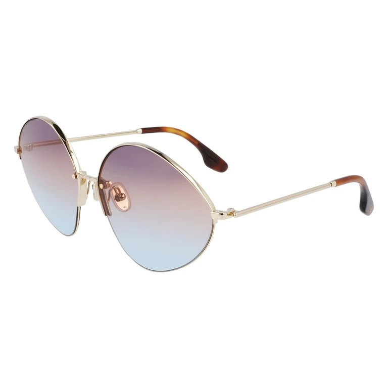 Victoria Beckham Gold Metal Sunglasses - Women