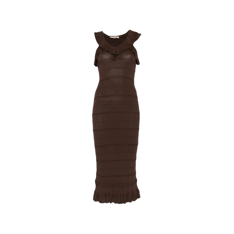 Twin Set Knit Long Dress