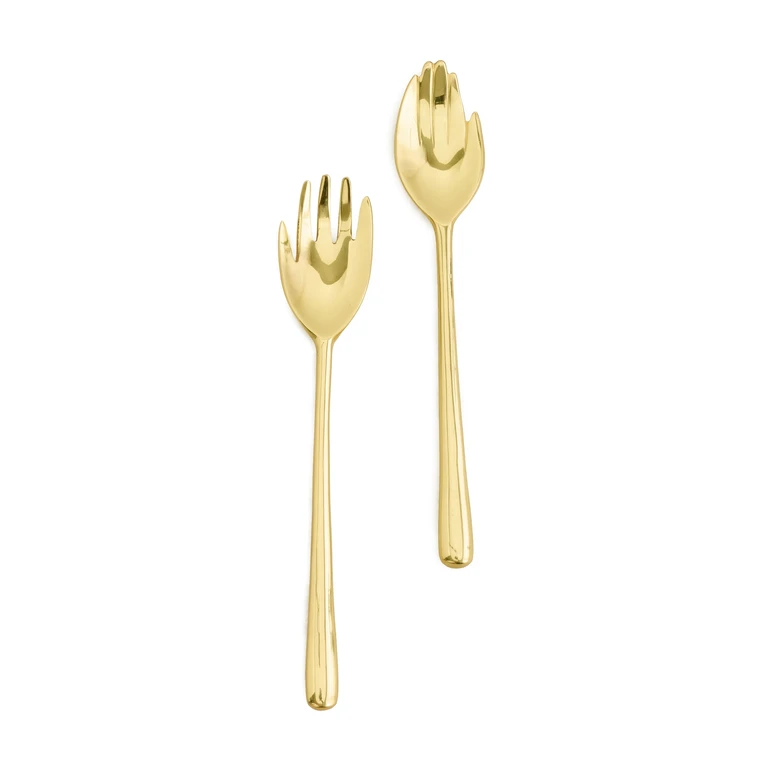 Jonathan Adler Brass Eve Serving Set Brass One Size