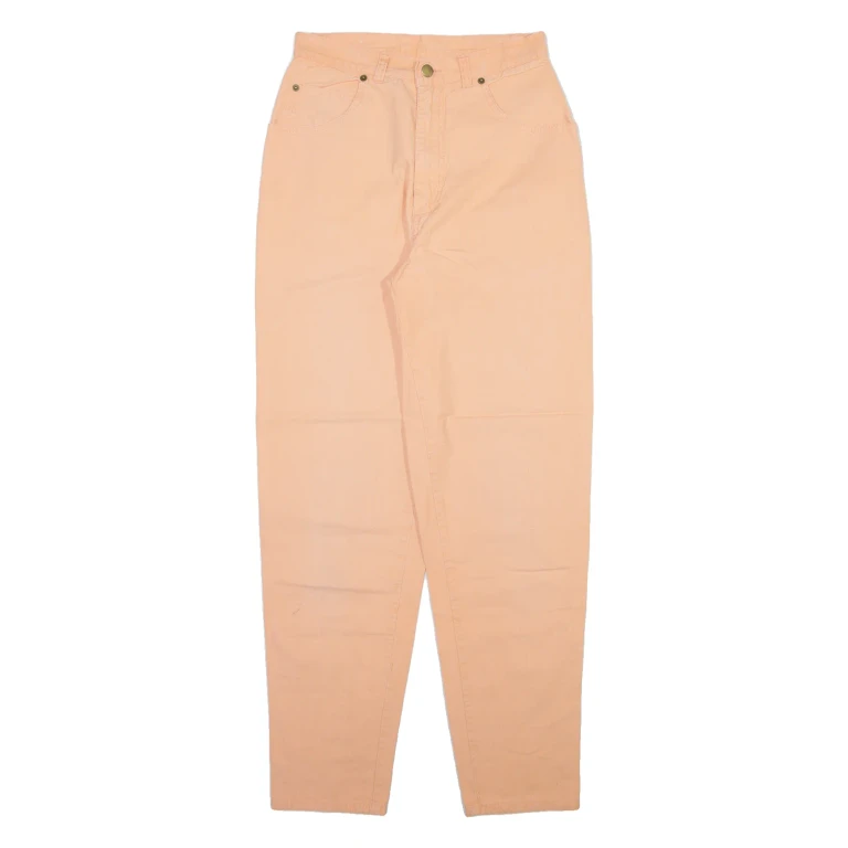 Womens Trousers Pink Relaxed Tapered W26 L28